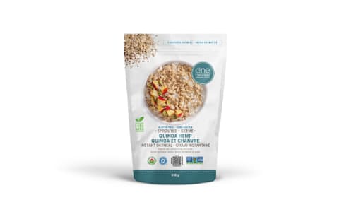 Organic Sprouted Oatmeal, Quinoa Hemp- Code#: CE0168