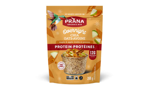 Organic Protein Overnight Chia - Maple & Apple- Code#: CE0182
