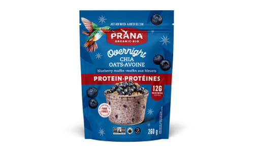 Organic Protein Overnight Chia - Blueberry Muffin- Code#: CE0185
