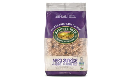 Organic Mesa Sunrise Raisin Cereal Eco-Pac- Code#: CE021