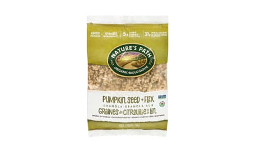Organic Pumpkin Seed Plus Flax Granola Ecopac- Code#: CE0283