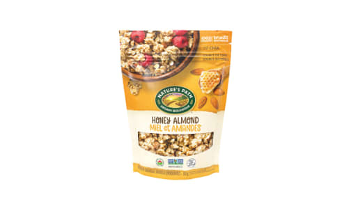 Organic Honey Almond Gluten Free Granola Pouch- Code#: CE0284