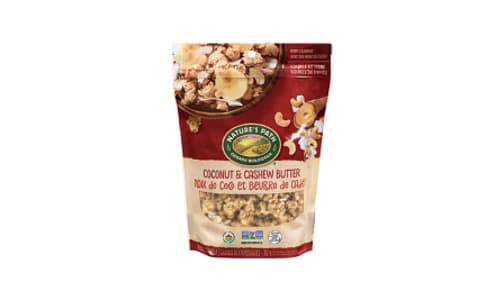 Organic Coconut Cashew Gluten Free Granola Pouch- Code#: CE0289