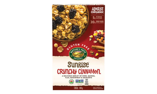 Organic Crunchy Cinnamon Breakfast Cereal- Code#: CE1100