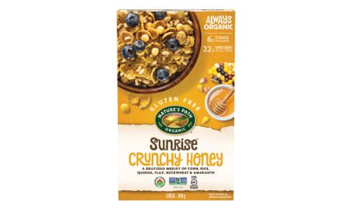 Organic Crunchy Honey Breakfast Cereal- Code#: CE1101