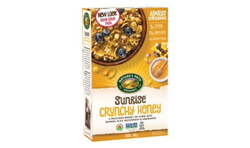 Organic Crunchy Honey Breakfast Cereal- Code#: CE1101