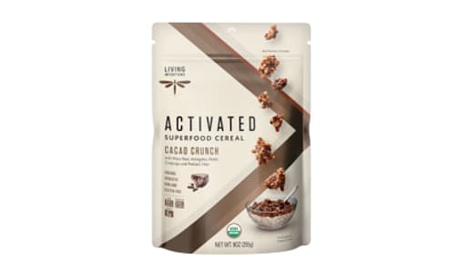Organic Superfood Cereal - Cacao Crunch, w/Live Cultures- Code#: CE1221