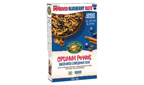 Organic Optimum Blueberry Cinnamon Flax Breakfast Cereal- Code#: CE122