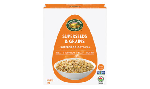 Organic Qi'a Hot Cereal - Superseeds & Grains- Code#: CE1270