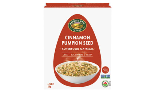 Organic Qi'a Hot Cereal - Cinnamon Pumpkin Seed- Code#: CE1272