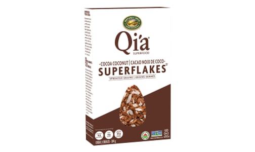 Organic Qi'a Cocoa Chia Superflakes- Code#: CE1279