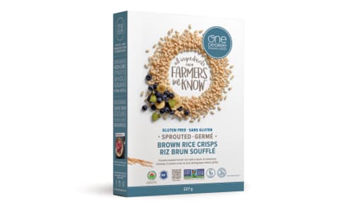 Organic Sprouted Brown Rice Crisps- Code#: CE1500