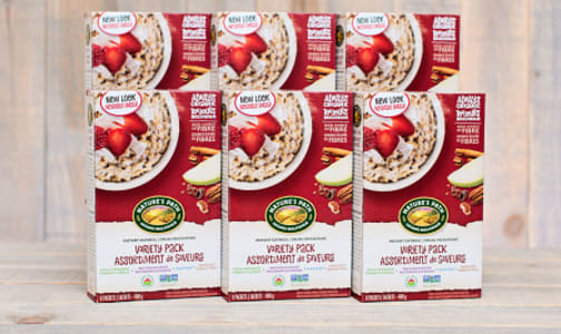 Organic Instant Oatmeal Variety Pack - CASE- Code#: CE210-CS