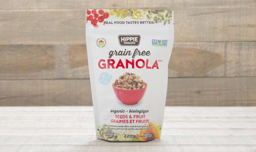 Organic Seeds & Fruit Granola- Code#: CE242
