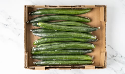 Cucumbers,  Long English - CASE- Code#: PR217500NCN