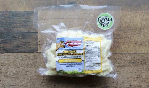 Organic Cheddar Cheese Curd- Code#: DA0083-NV