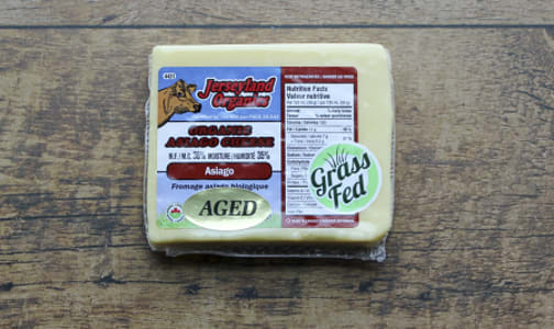 Organic Asiago Cheese, Aged- Code#: DA0089