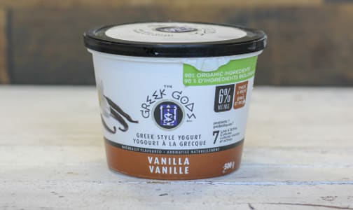 Organic Vanilla Greek Yogurt- Code#: DA0276