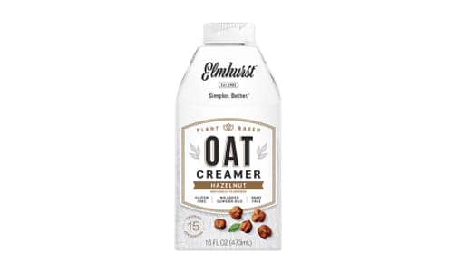 Oat Creamer, Hazelnut- Code#: DA0648