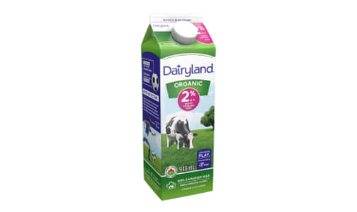 Organic 2% Milk- Code#: DA0762