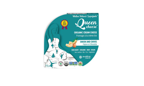 Organic Onions and Chives Queen Cheese- Code#: DA0796