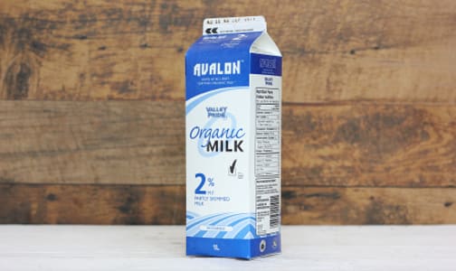 Organic 2% Milk- Code#: DA145