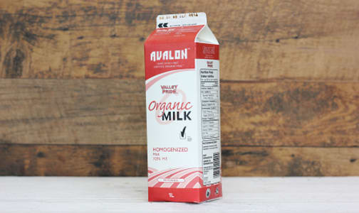 Organic Homogenized Milk- Code#: DA146