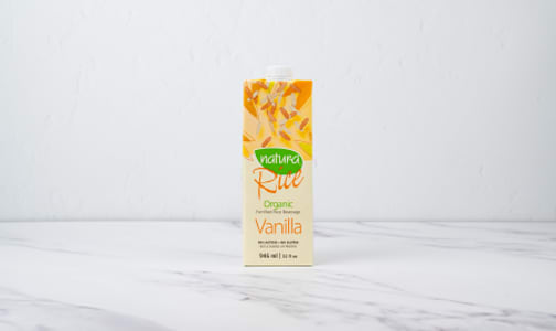 Organic Enriched Rice Beverage - Vanilla- Code#: DA213