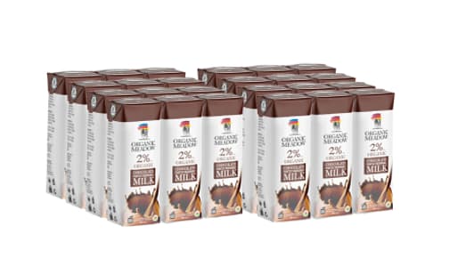 Organic 2% Chocolate UHT Milk - CASE- Code#: DA3523-CS