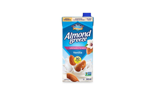 Almond Breeze Unsweetened Vanilla- Code#: DA3700