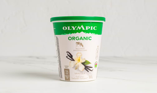 Organic French Vanilla Yogurt - 3.2% MF- Code#: DA374