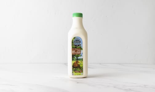 Organic Half & Half Jersey Cow Cream- Code#: DA3968