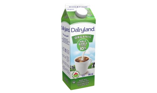 Organic Half & Half 10% Cream- Code#: DA4000