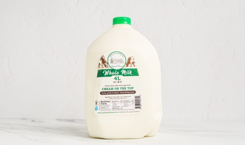 Grass Fed Milk - 4%- Code#: DA752