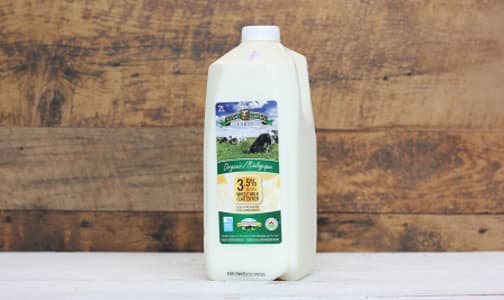 Organic Whole Milk- Code#: DA8007
