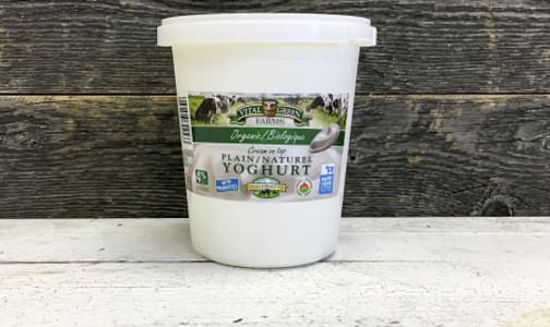 Organic Plain Yogurt- Code#: DA8014