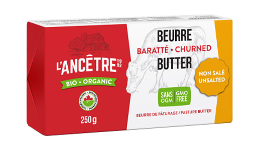 Organic Unsalted Butter- Code#: DA8018