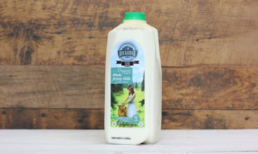 Organic Whole Jersey Cow Milk (~5% MF)- Code#: DA8047