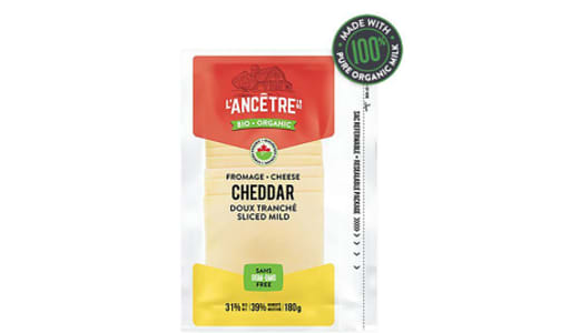 Organic Organic Mild Cheddar Slices- Code#: DC0402