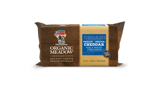Organic Medium Cheddar- Code#: DC0459