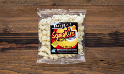 Squeak'rs White Cheddar Curds- Code#: DC606