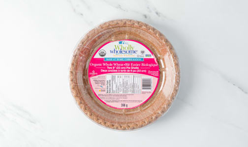 Organic Whole Wheat Pie Shells (Frozen)- Code#: DE0123