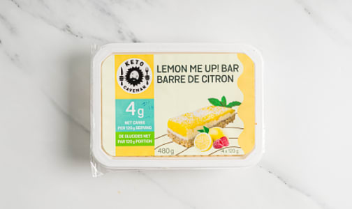 Keto Lemon Me Up! Bar (Frozen)- Code#: DE0151