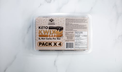 4Pk Keto Kwix Bar (Frozen)- Code#: DE0225