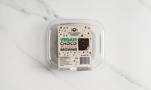 Vegan Choco Walnut Brownie- Code#: DE0236