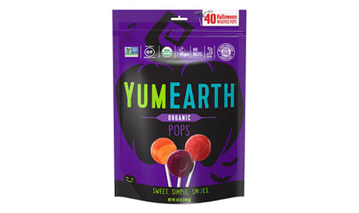 Organic Halloween Fruit Pops- Code#: DE0845