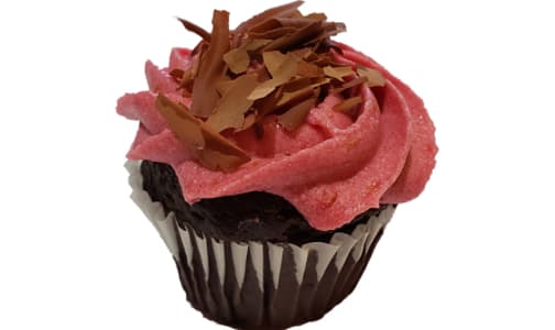 Vegan Chocolate Cupcake With Raspberry Crème- Code#: DE1073