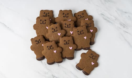 Bear Cookies With Pink Hearts- Code#: DE1074