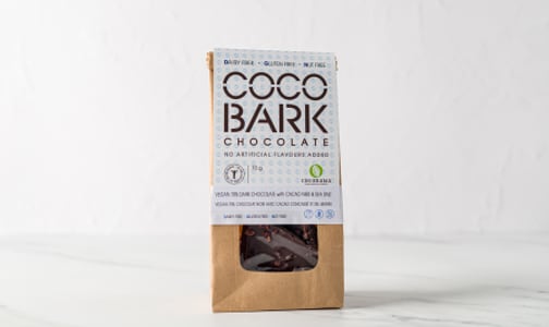 COCOBARK Vegan 70% dark with cacao nibs and sea salt- Code#: DE1183