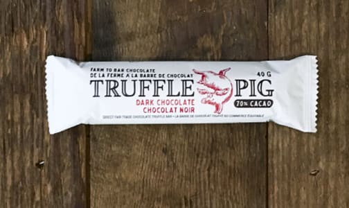 Truffle Pig Dark Chocolate Bar- Code#: DE1203